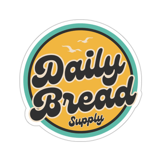 daily bread logo sticker