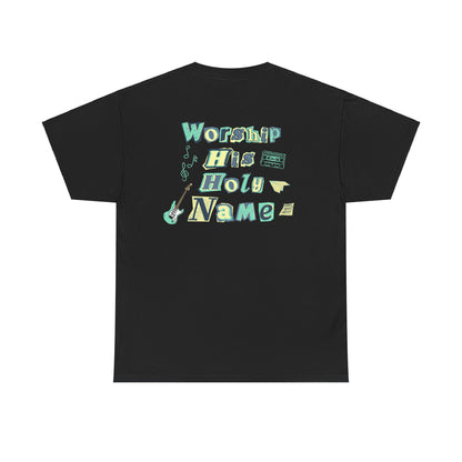 "worship" scrap tee