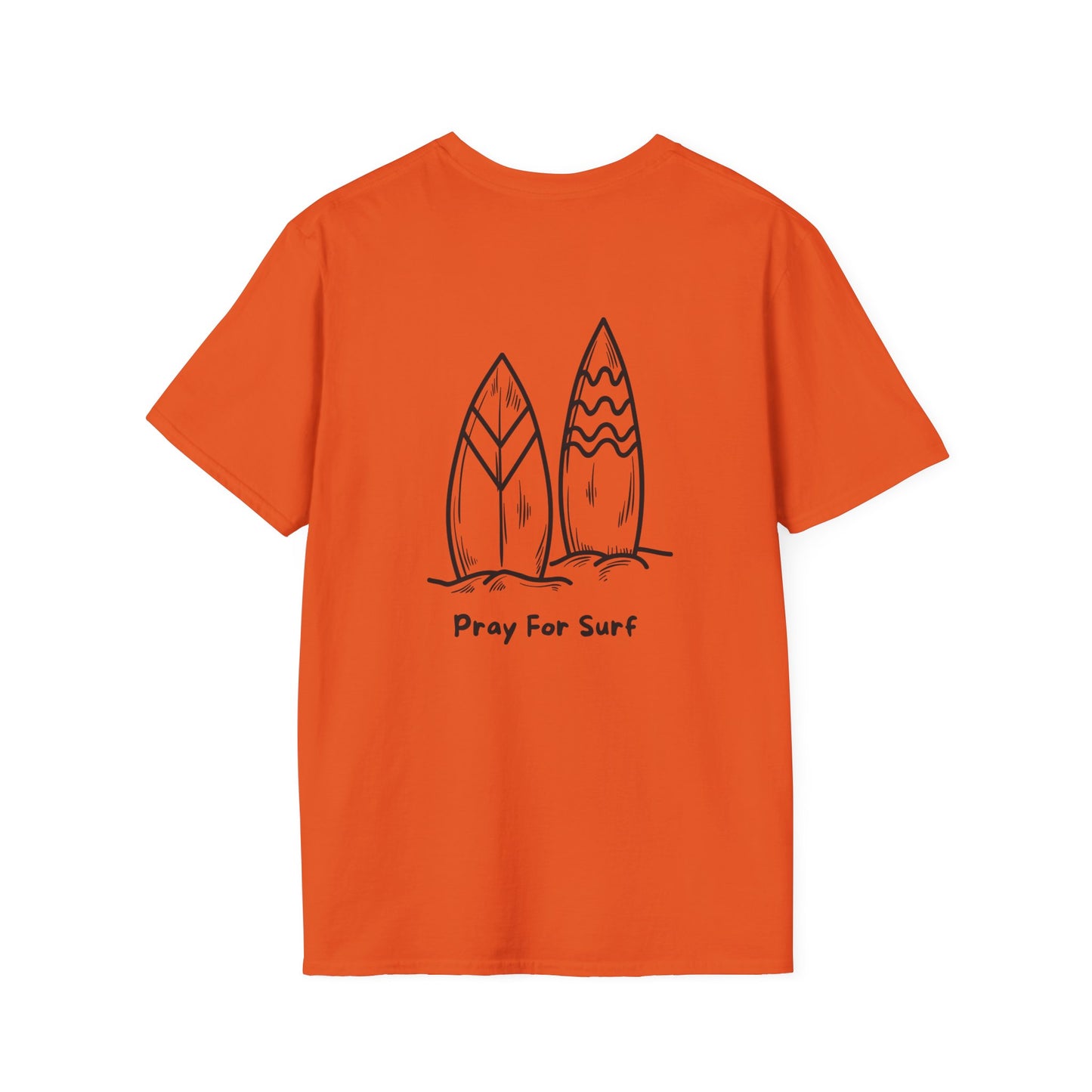 "pray for surf" tee