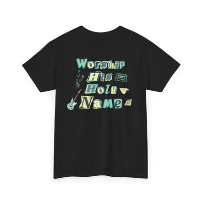 "worship" scrap tee