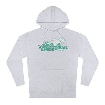 "in the waves" hoodie